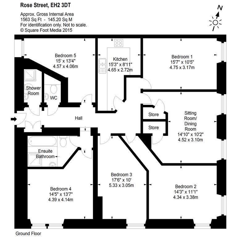 Rose Street Residence 에든버러 객실 사진